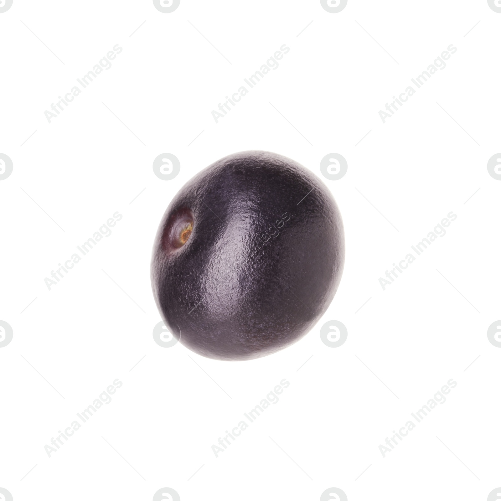 Photo of Fresh ripe acai berry isolated on white