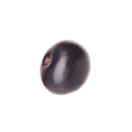 Photo of Fresh ripe acai berry isolated on white