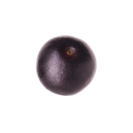 Photo of Fresh ripe acai berry isolated on white