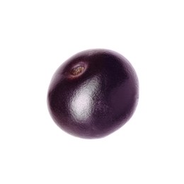 Photo of Fresh ripe acai berry isolated on white