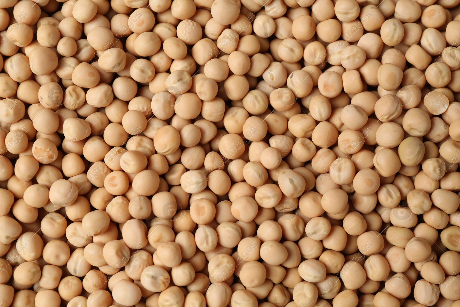 Photo of Many dried peas as background, top view