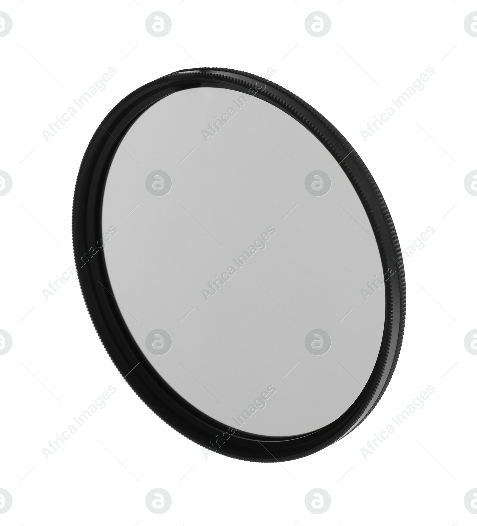 Photo of Photographic lens isolated on white. Professional photographer's equipment