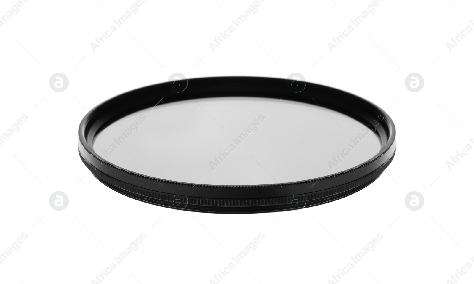 Photo of Photographic lens isolated on white. Professional photographer's equipment