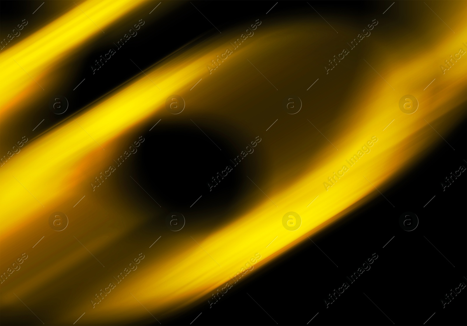 Image of Abstract bright light lines on black background