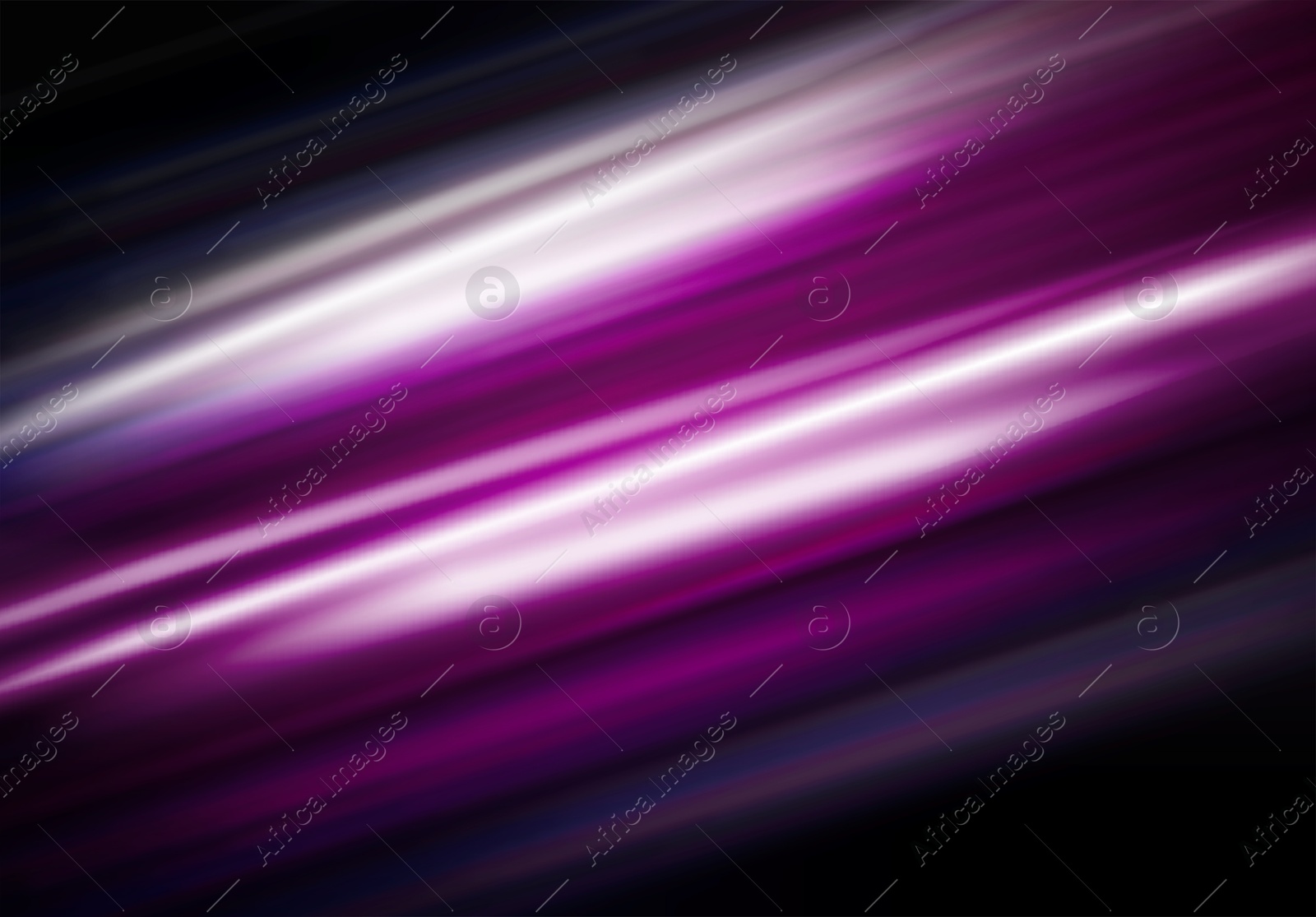 Image of Colorful speed light trails on black background, motion blur effect