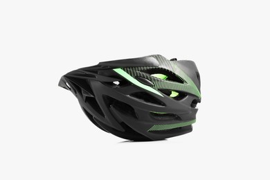 One new protective helmet on white background