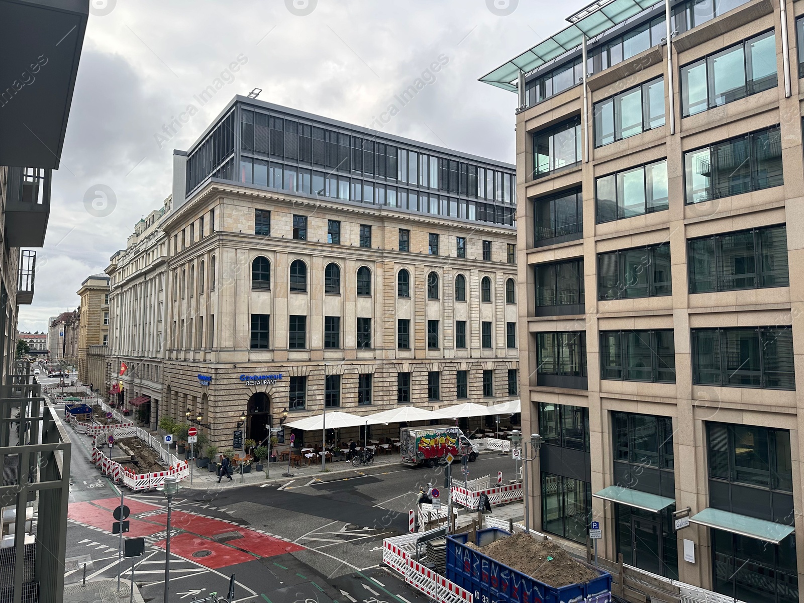 Photo of Berlin, Germany - July 2, 2024: Beautiful view of city street