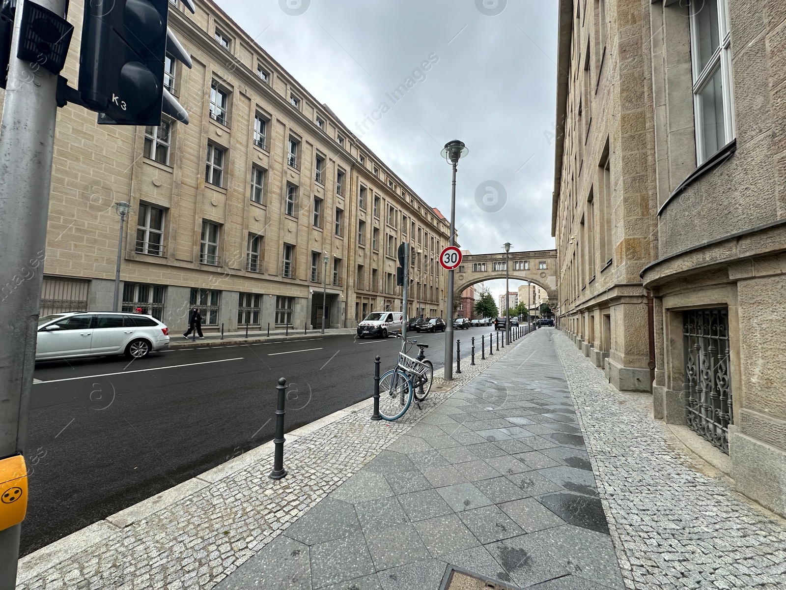 Photo of Berlin, Germany - July 2, 2024: Beautiful view of city street