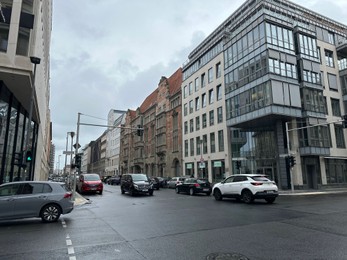 Berlin, Germany - July 2, 2024: Beautiful view of city street