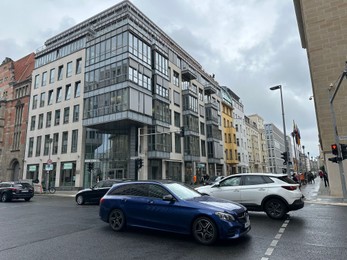 Berlin, Germany - July 2, 2024: Beautiful view of city street