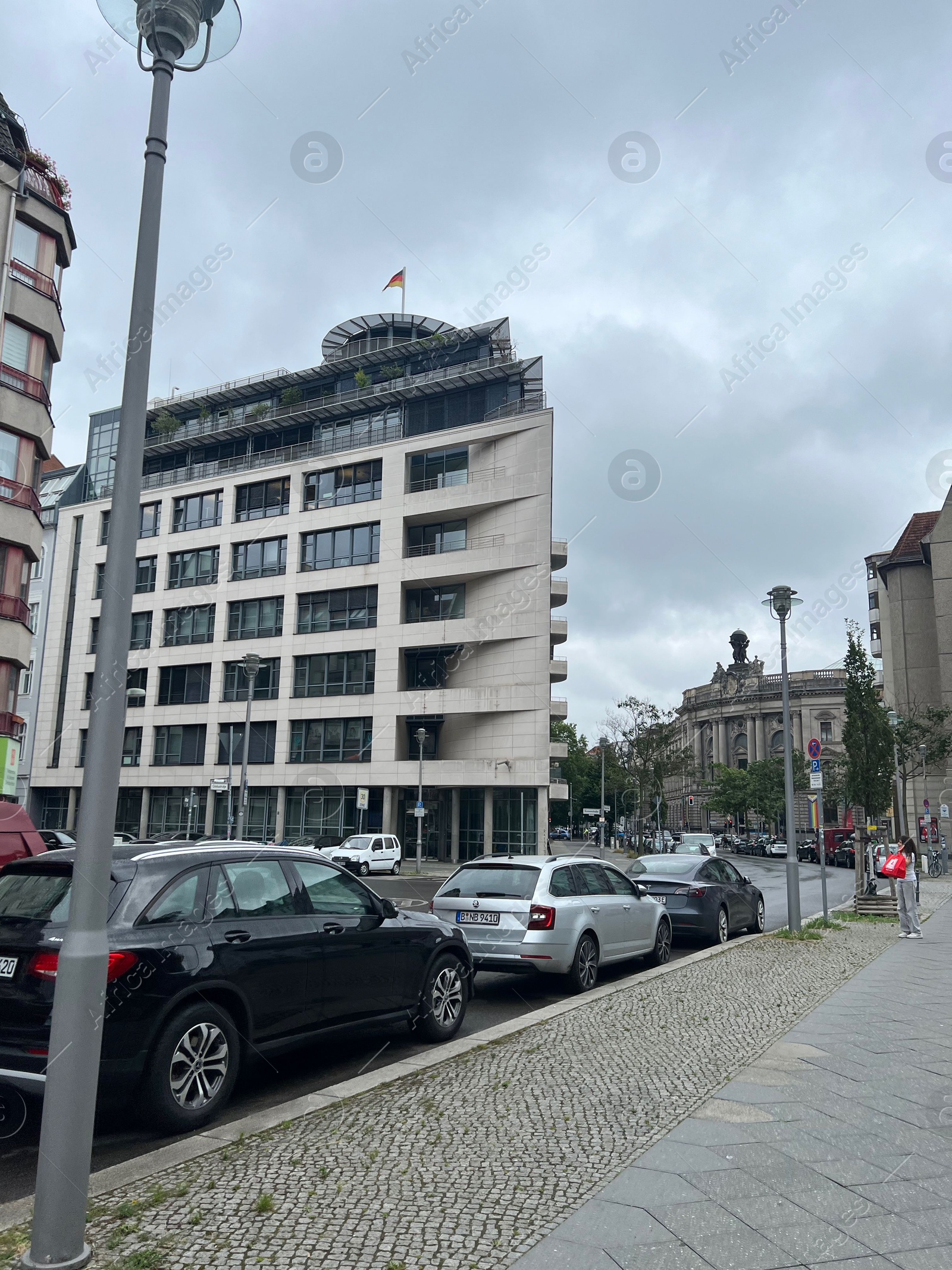 Photo of Berlin, Germany - July 2, 2024: Beautiful view of city street