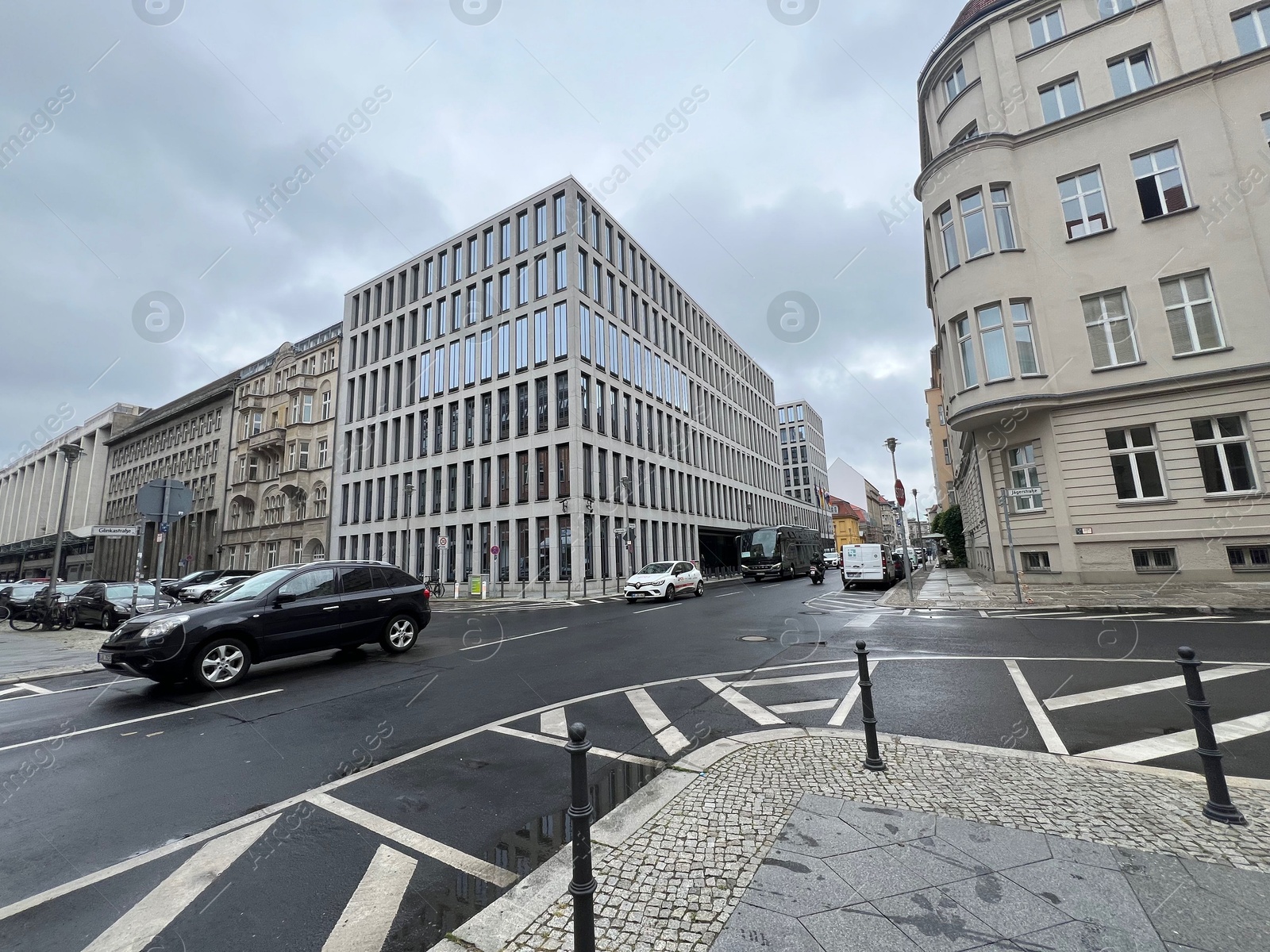 Photo of Berlin, Germany - July 2, 2024: Beautiful view of city street