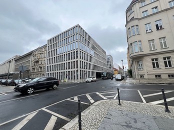 Berlin, Germany - July 2, 2024: Beautiful view of city street