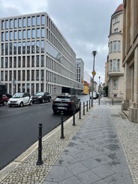 Berlin, Germany - July 2, 2024: Beautiful view of city street