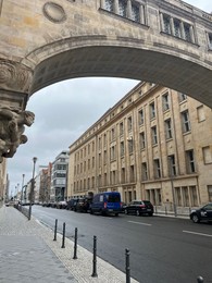 Berlin, Germany - July 2, 2024: Beautiful view of city street