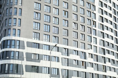 Photo of Exterior of modern building with big windows