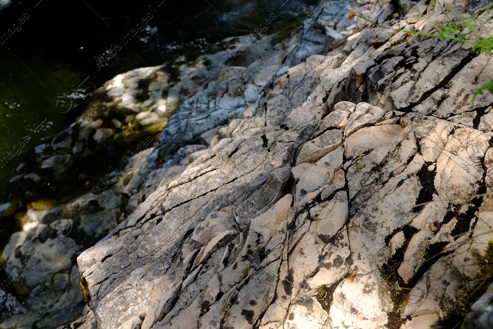 Photo of View of beautiful river in rocky mountains