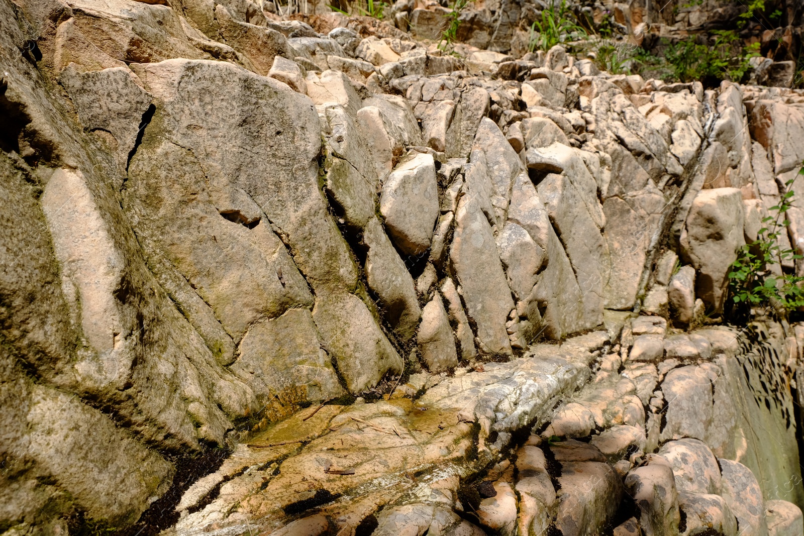 Photo of View of rocky mountains in national park