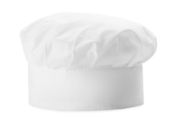 Photo of One new chef's toque isolated on white