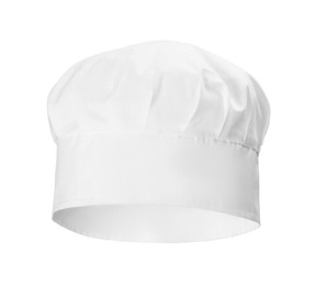 Photo of One new chef's toque isolated on white