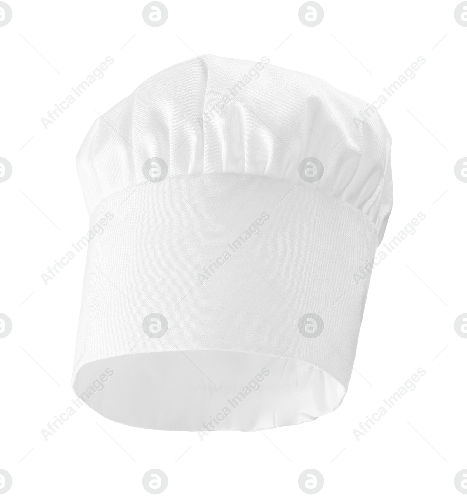 Photo of One new chef's toque isolated on white