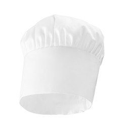 Photo of One new chef's toque isolated on white