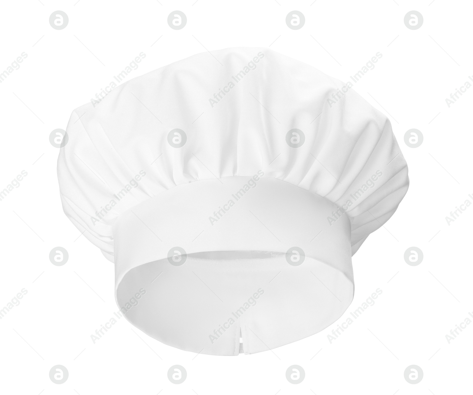 Photo of One new chef's toque isolated on white