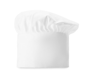 Photo of One new chef's toque isolated on white