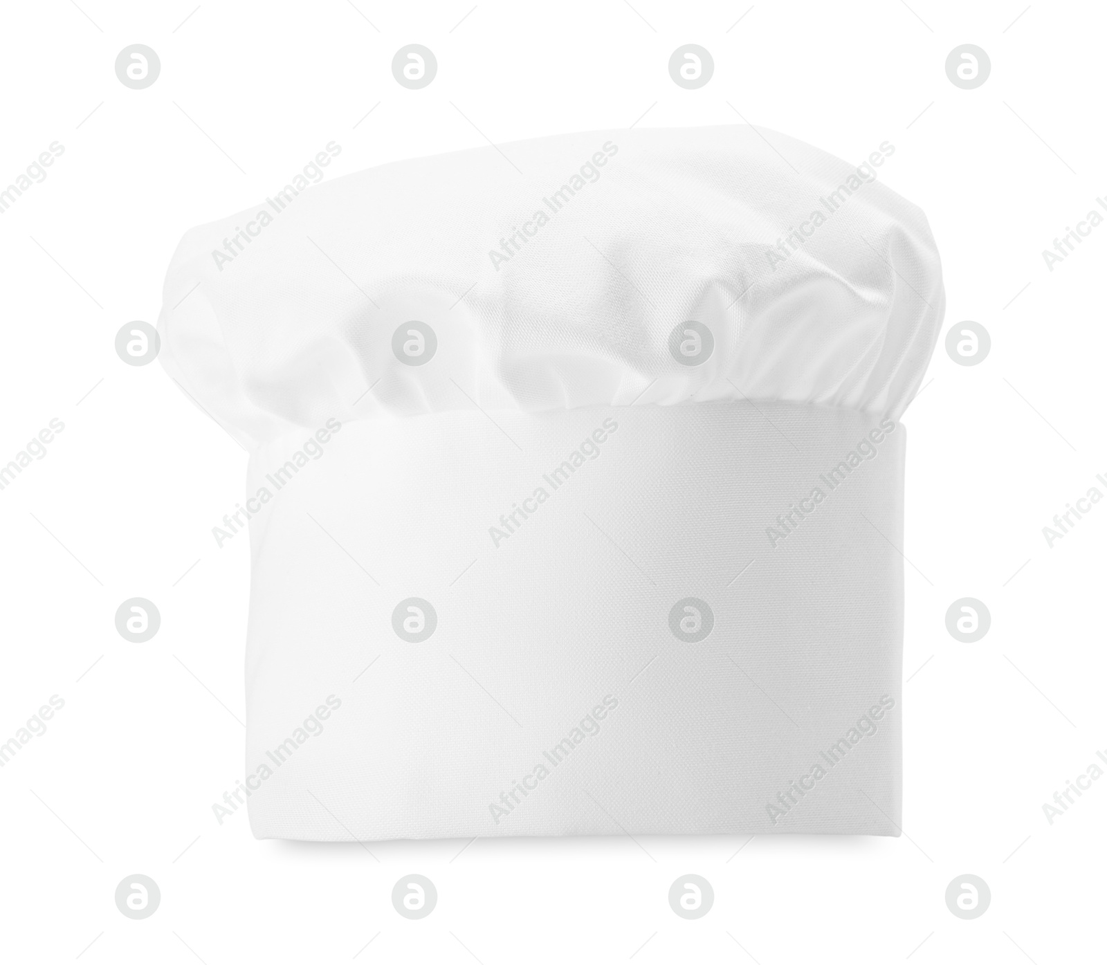 Photo of One new chef's toque isolated on white