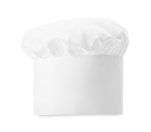 Photo of One new chef's toque isolated on white