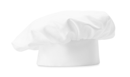 Photo of One new chef's toque isolated on white