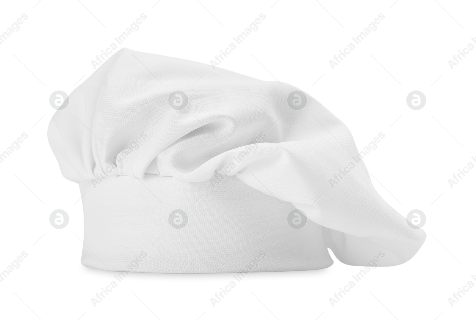 Photo of One new chef's toque isolated on white