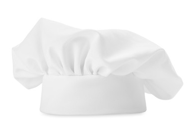 Photo of One new chef's toque isolated on white