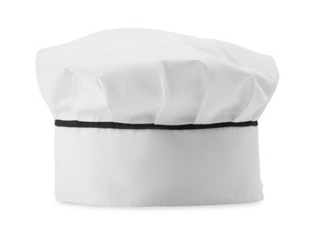 Photo of One new chef's toque isolated on white