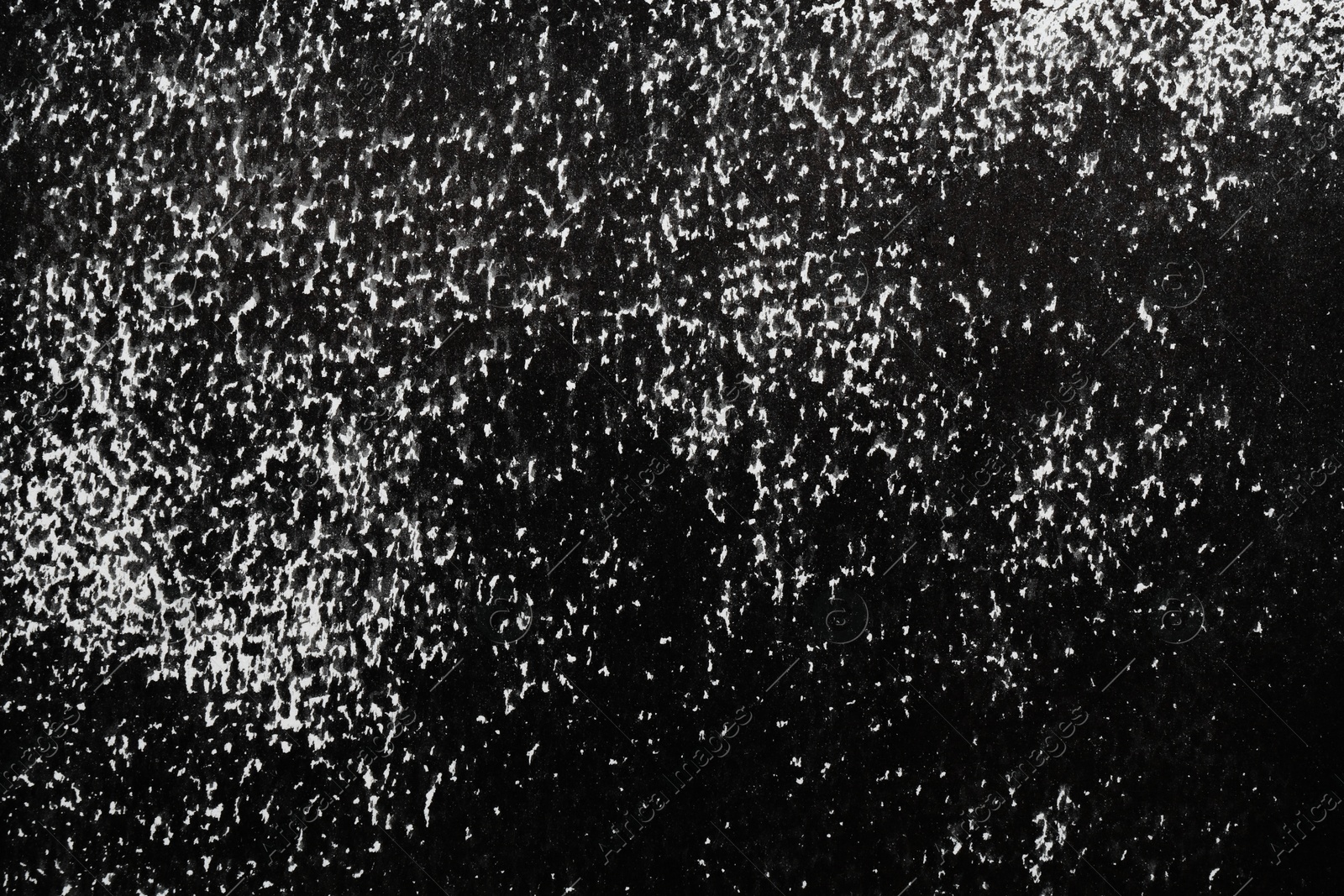 Photo of Abstract black ink painting as background, top view