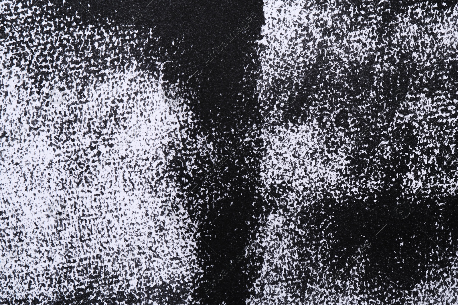 Photo of Abstract black ink painting as background, top view