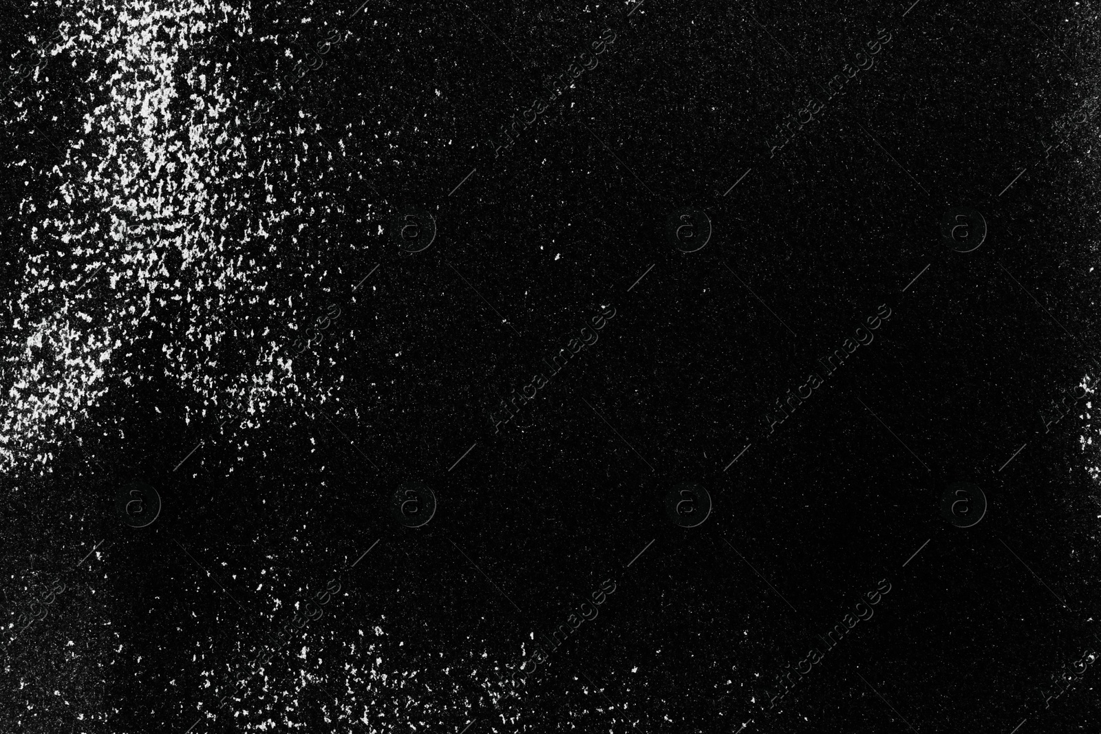 Photo of Texture of paper with gray ink as background, top view