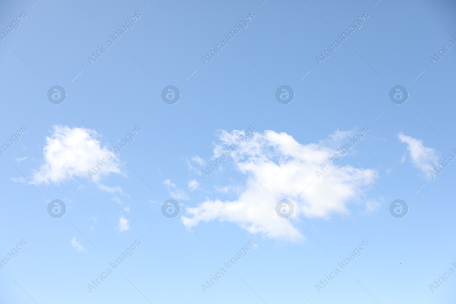 Photo of Picturesque view of blue sky with fluffy clouds