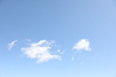 Photo of Picturesque view of blue sky with fluffy clouds