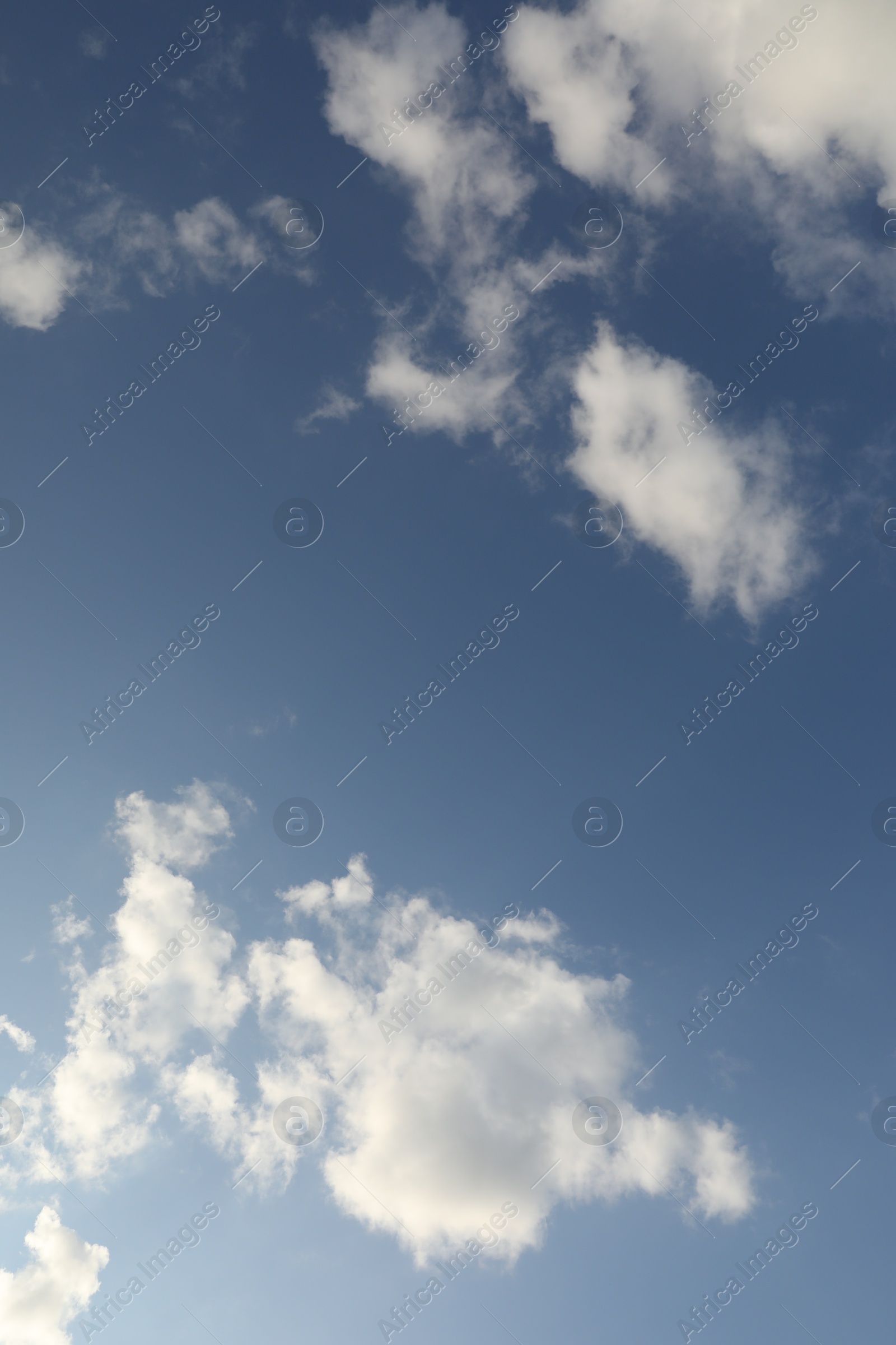 Photo of Picturesque view of blue sky with fluffy clouds