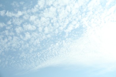 Photo of Picturesque view of blue sky with clouds