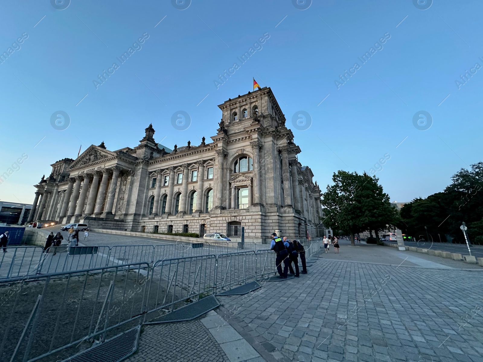 Photo of Berlin, Germany - July 30, 2024: Picturesque view of Reichstag building outdoors