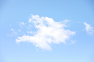 Photo of Picturesque view of blue sky with fluffy clouds