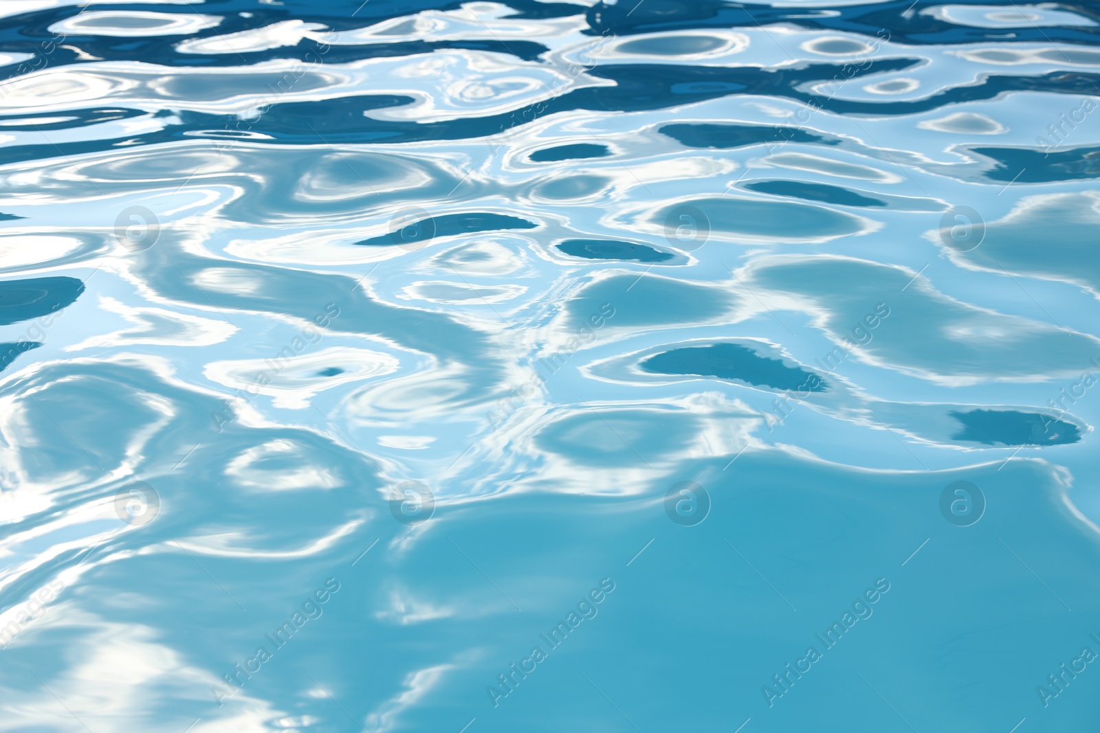 Photo of Swimming pool with clear water as background, closeup