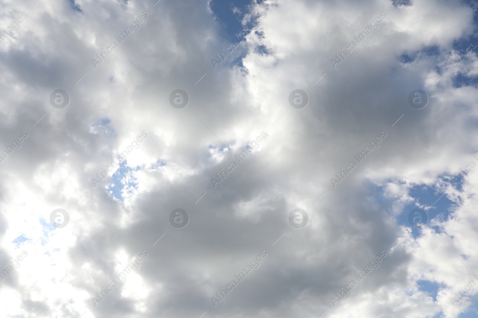 Photo of Picturesque view of blue sky with fluffy clouds