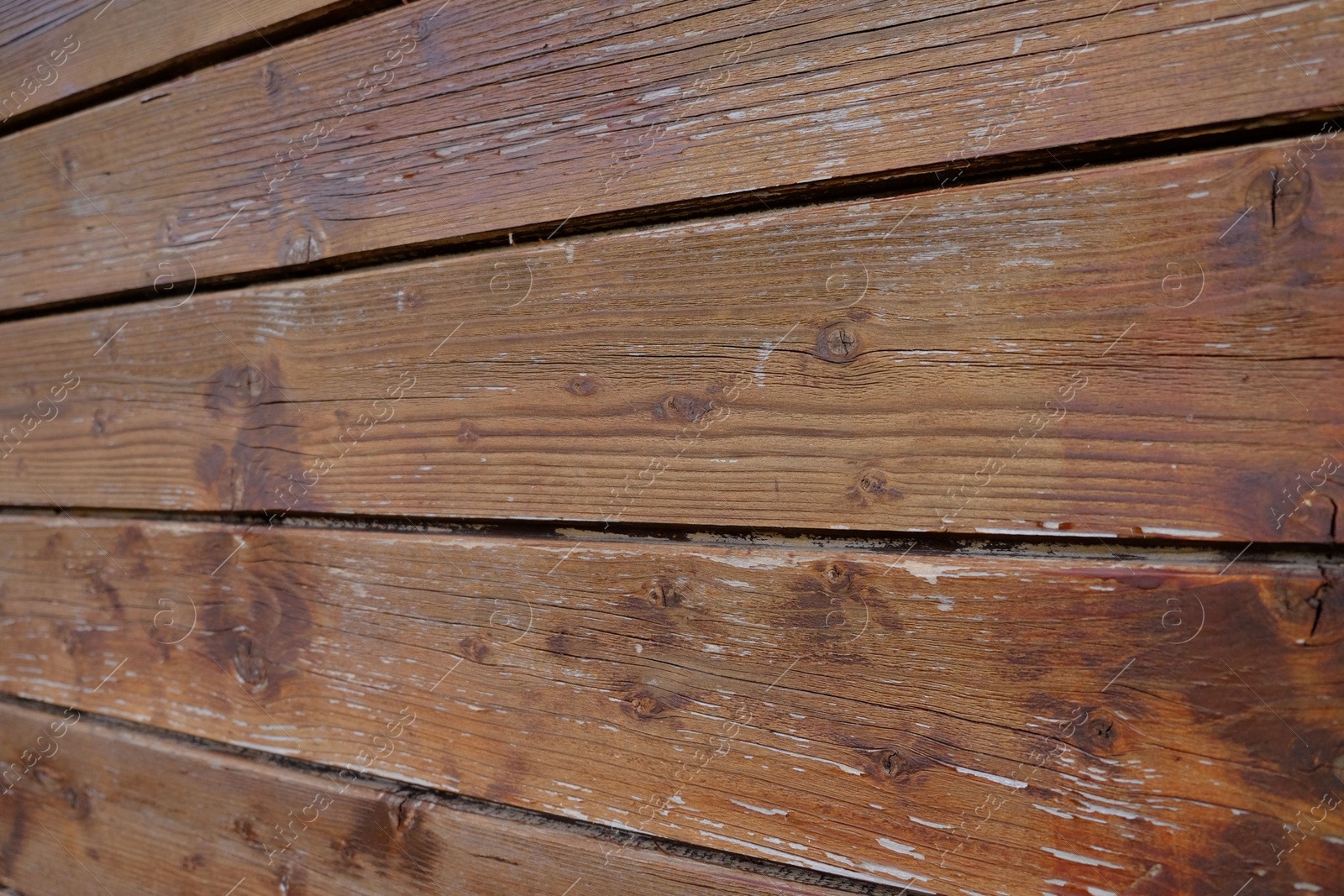 Photo of Texture of wooden surface as background, closeup