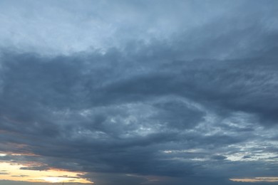 Photo of Picturesque view of beautiful clouds in sky