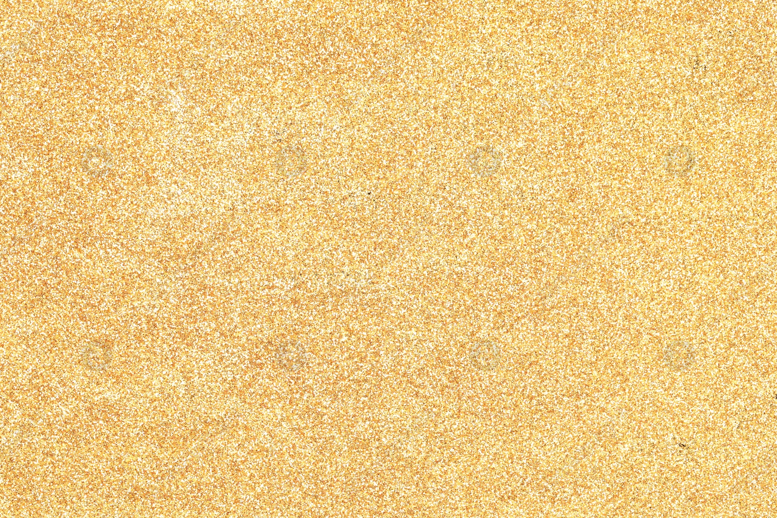 Photo of Beautiful shiny golden glitter as background, top view