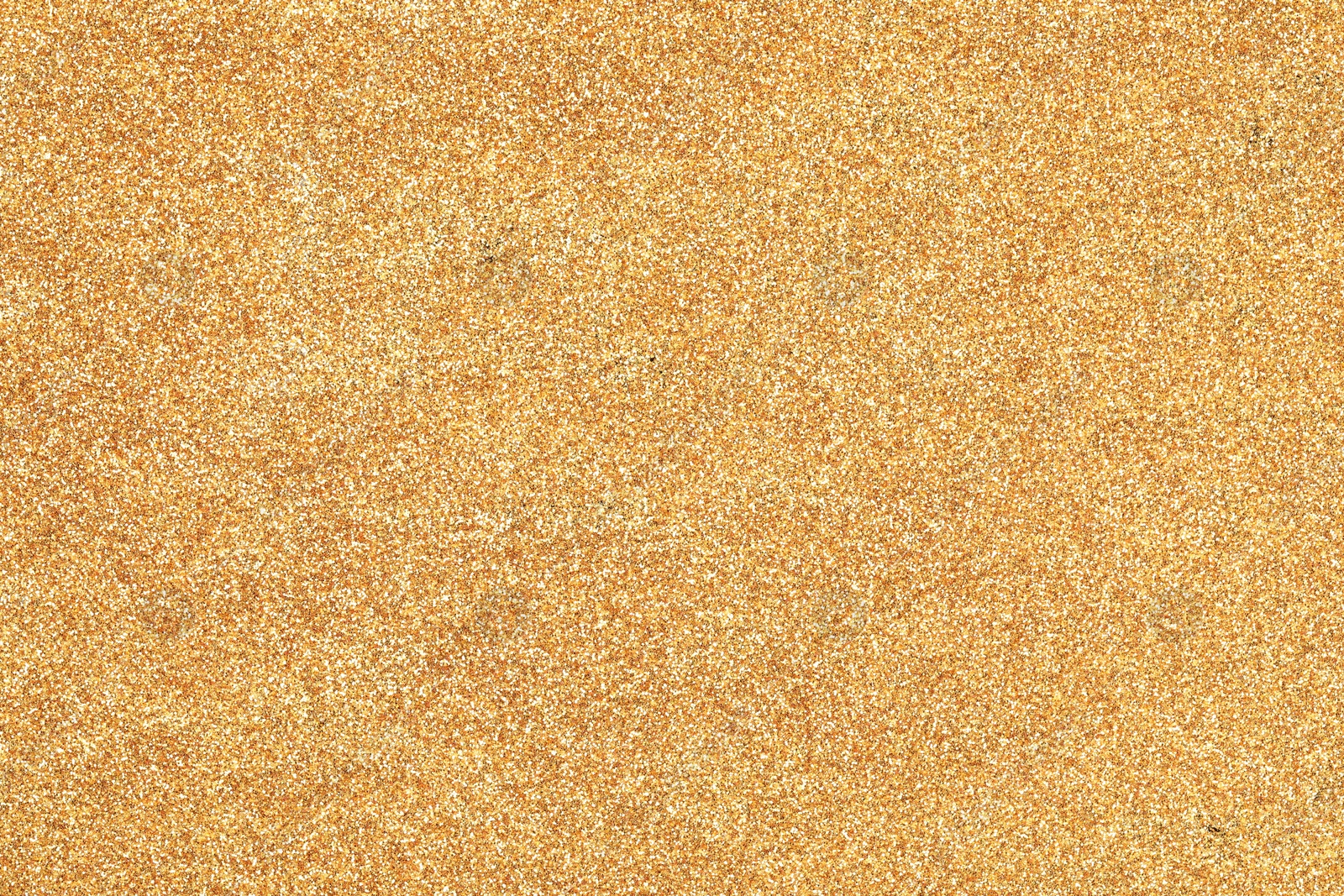 Photo of Beautiful shiny golden glitter as background, top view