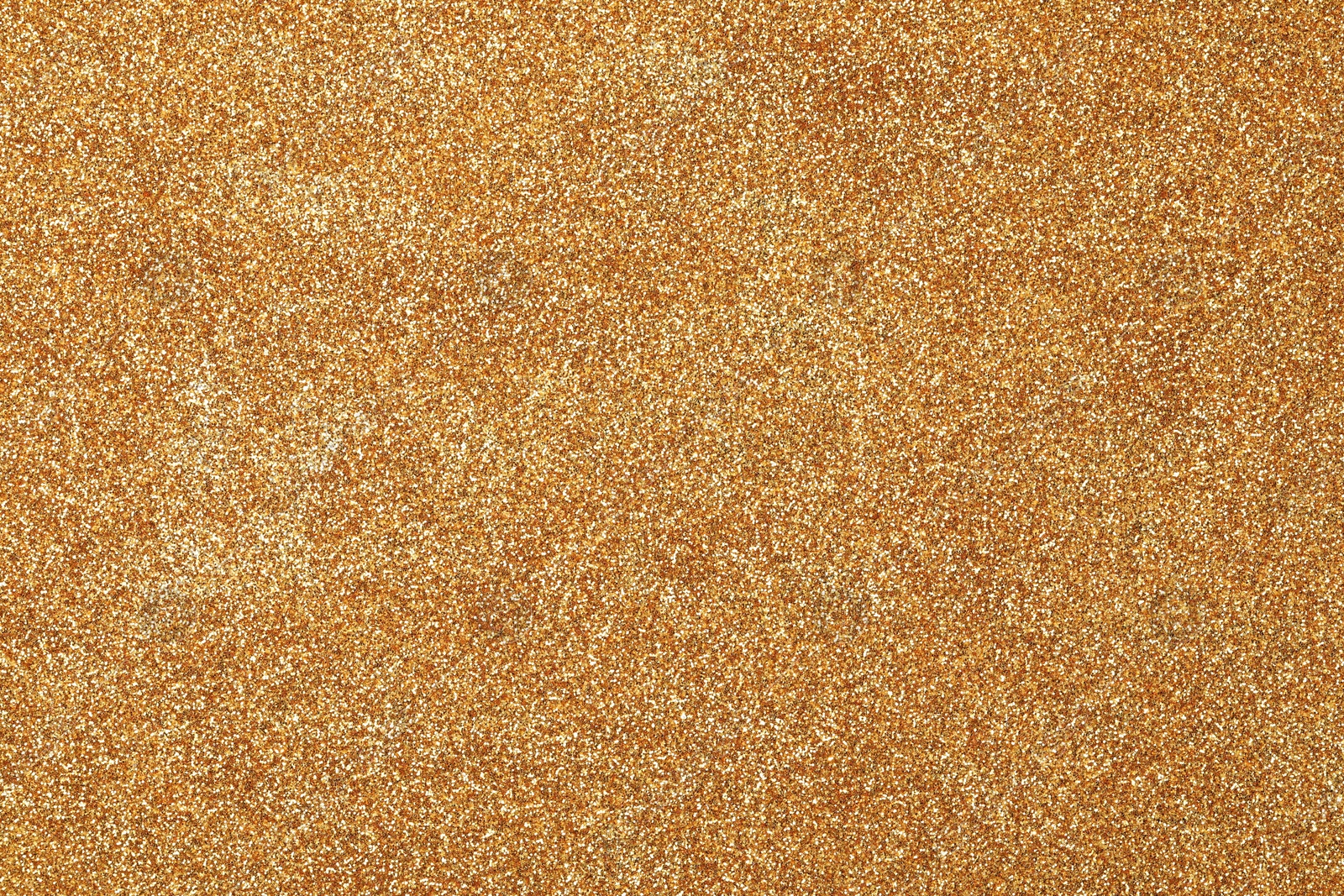 Photo of Beautiful shiny golden glitter as background, top view